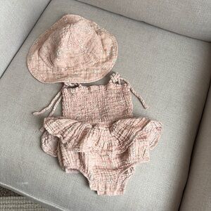 Beautiful baby girl romper